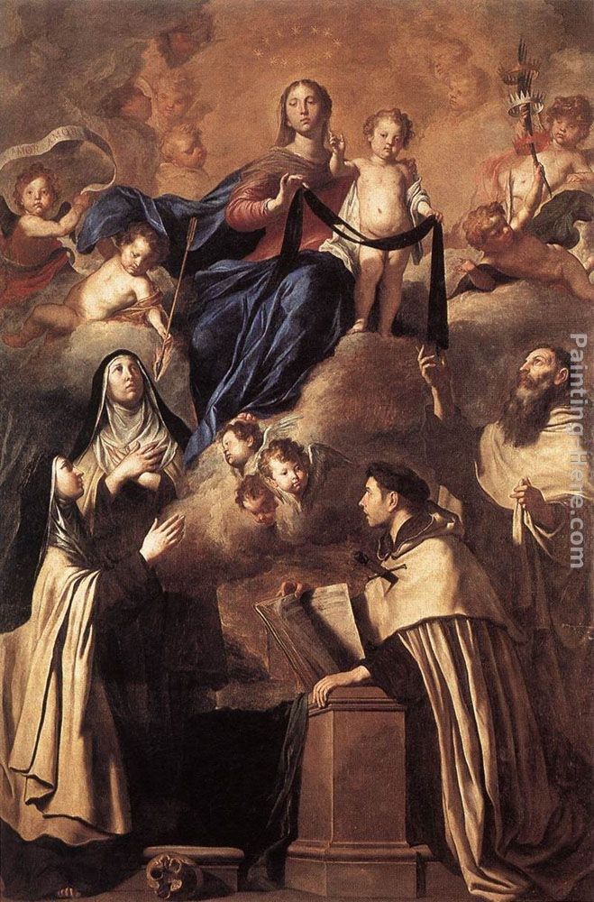 Pietro Novelli Our Lady of Mount Carmel